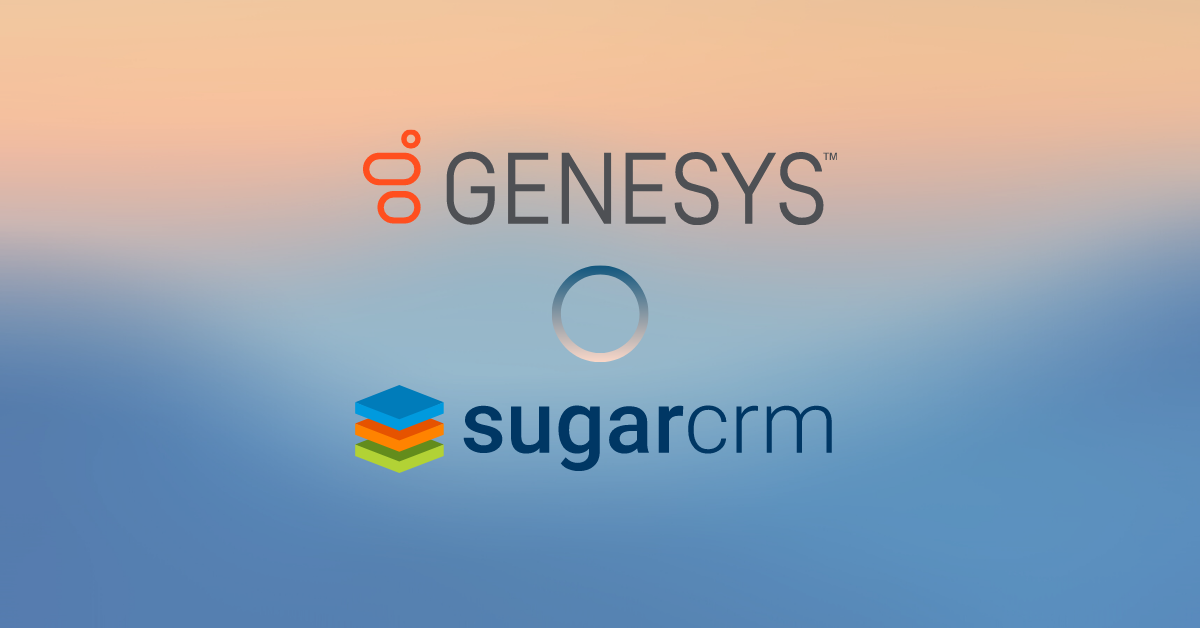 Genesys Contact Centre System Integration with SugarCRM for a Service-Based Company